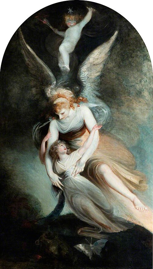 The Apothesis of Penelope Boothby, 1793, Johann Heinrich Füssli