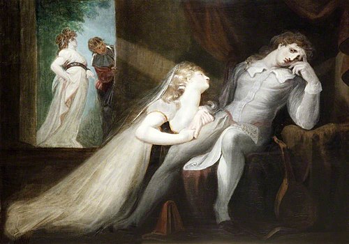 The Return of Milton's Wife, 1798, Johann Heinrich Füssli