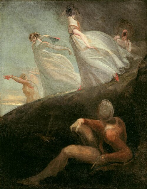 Die Damen von Hastings, 1799, Johann Heinrich Füssli