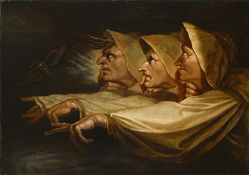 Die drei Hexen, 1783, Johann Heinrich Füssli