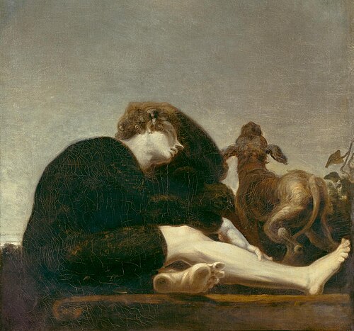 Einsamkeit im Morgenzwielicht, 1795, Johann Heinrich Füssli