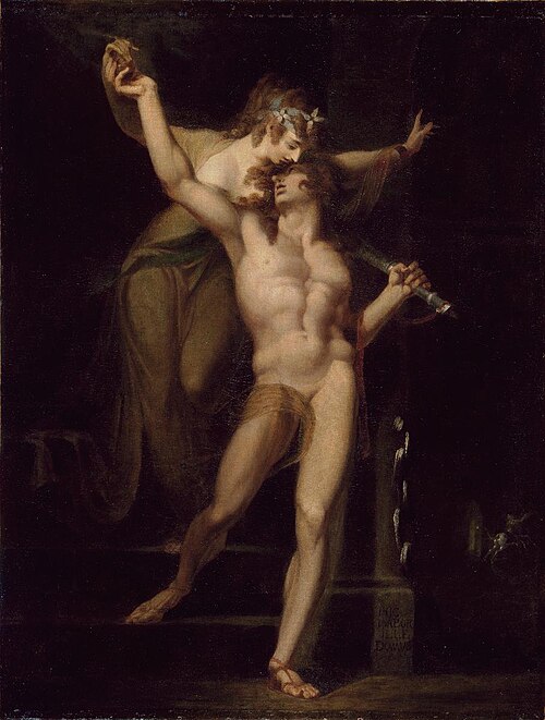 Theseus und Ariadne, 1788, Johann Heinrich Füssli