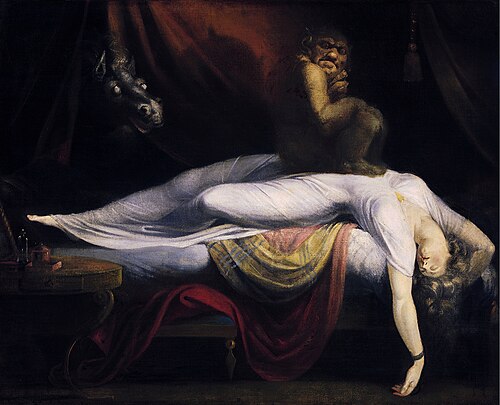 Le Cauchemar, 1781, Johann Heinrich Füssli