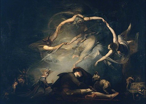 The Shepherd’s Dream, from ‘Paradise Lost’, 1793, Johann Heinrich Füssli