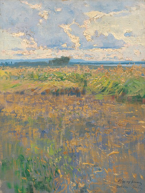 Letná krajina, 1900, Ferenc Olgyay