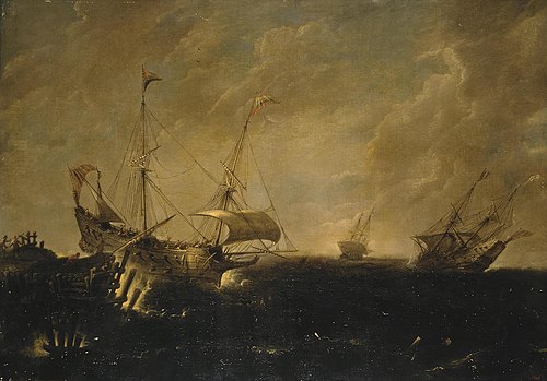 Stormy Sea, 1640, Andries van Eertvelt