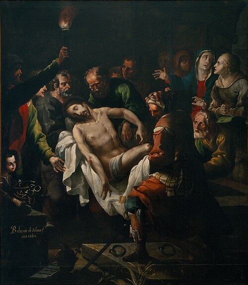 The Burial of Christ, 1665, Baltasar de Echave y Rioja
