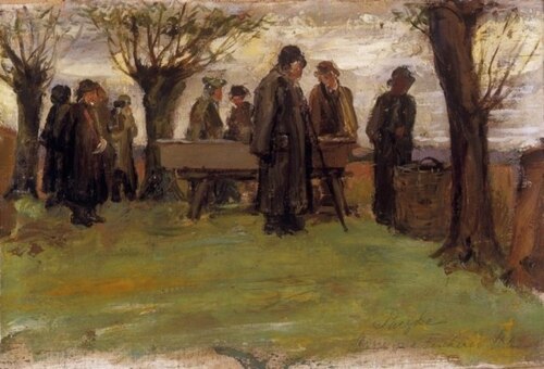 Preparation for the Fishing, , Ferenc Paczka