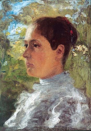 Portrait of a Woman, , Ferenc Paczka