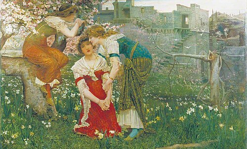 Les trois princesses, 1881, Edward Matthew Hale