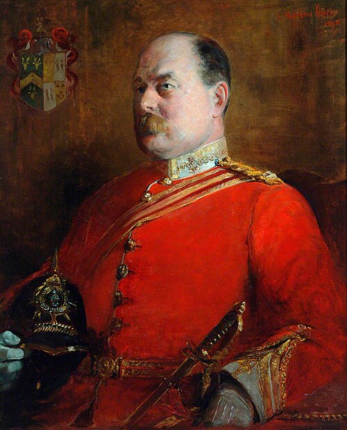 Colonel J. W. R. Parker, CB, FSA, 1896, Edward Matthew Hale