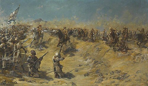 Charge of the 21st Lancers at Omdurman, 2 September 1898, 1899, Edward Matthew Hale