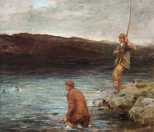 Salmon Fishermen, 1904, Edward Matthew Hale