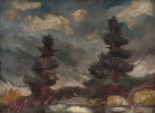 Tatranská krajina, 1927, Zoltán Palugyay