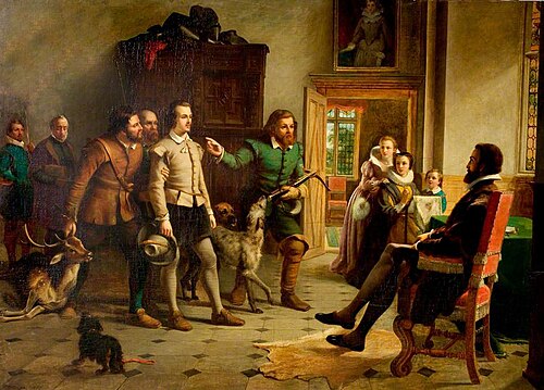 Shakespeare before Sir Thomas Lucy, 1857, Thomas Brooks