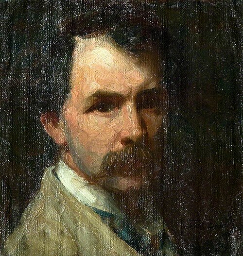 Self Portrait, 1897, Frank Bramley