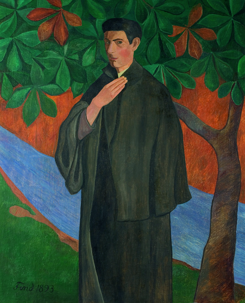 Portræt af en ung kunstner. Maleren Aage Bertelsen, 1893, Aage Bertelsen