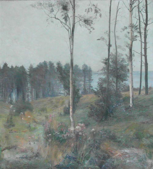 View of Sejerø Bugt, Denmark., 1916, Aage Bertelsen