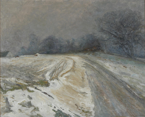 The wheelmaker's house in Birkerød., 1918, Aage Bertelsen