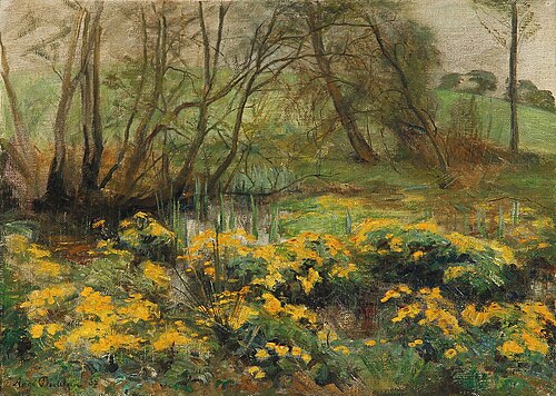 Flowers in the woods, 1935, Aage Bertelsen