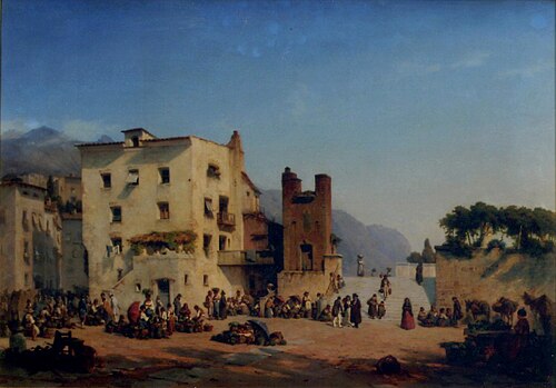 Mercado de Frutas, 1853, August Plum