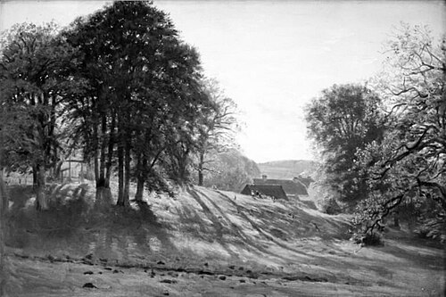 Et skovbryn, 1857, Claus Anton Kölle