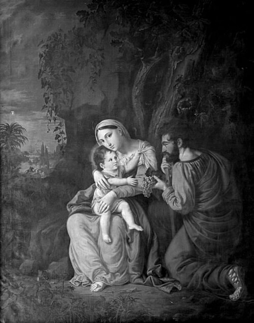 Den hellige familie, 1809, Carl Christian Seydewitz