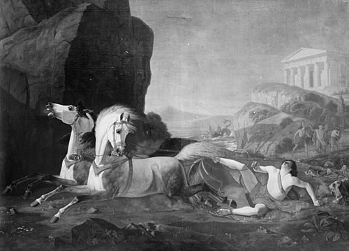Hippolyts død, 1829, Christian Frederik Carl Holm