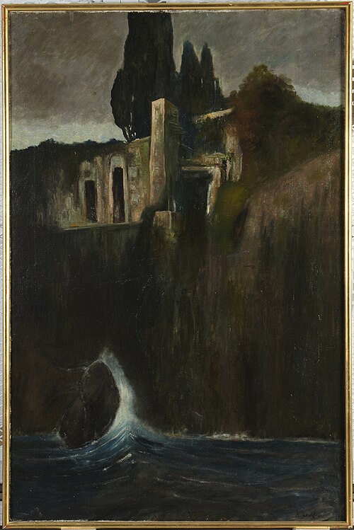 Paysage, , Arnold Böcklin
