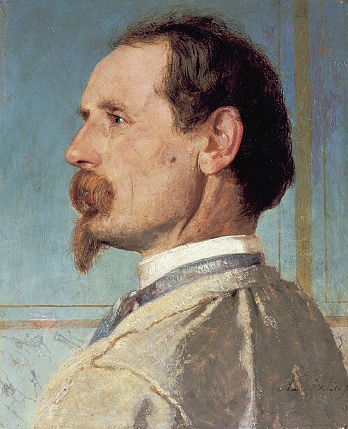 Le sculpteur Joseph von Kopf, 1863, Arnold Böcklin