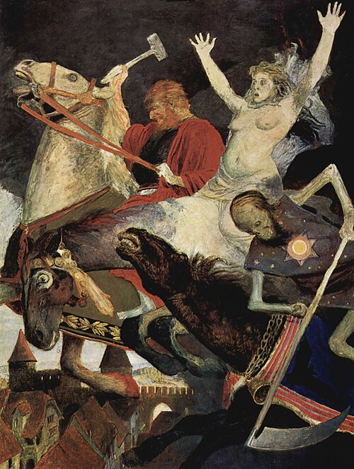 La Guerre, 1897, Arnold Böcklin