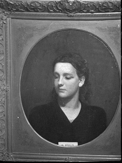 Frauenporträt, 1871, Arnold Böcklin