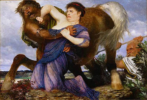 Deianira and Nessus, 1898, Arnold Böcklin