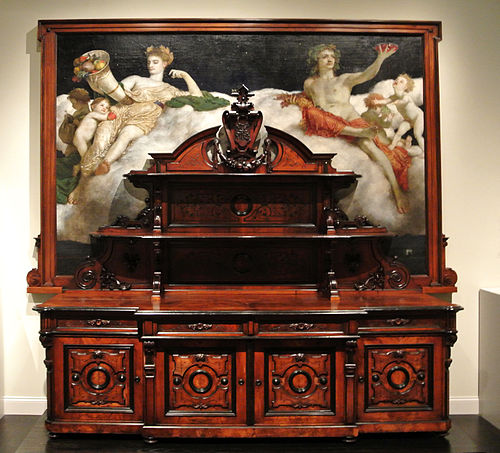 sideboard, 1874, Arnold Böcklin