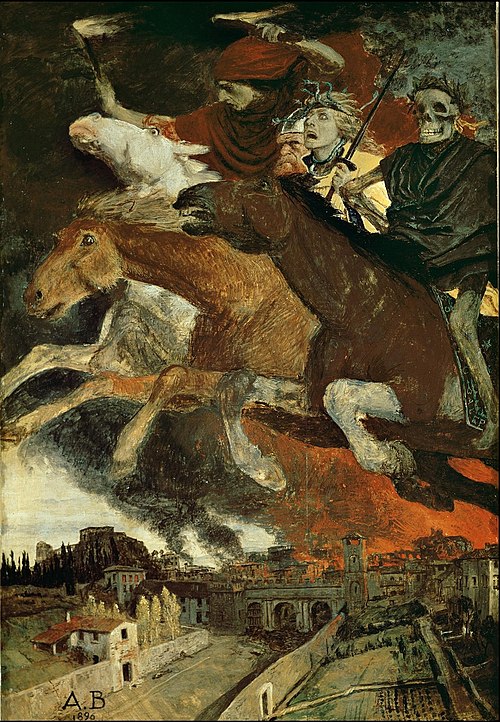 La Guerre, 1896, Arnold Böcklin