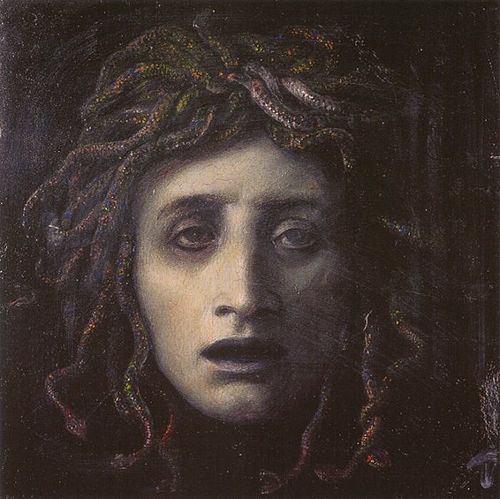 Medusa, 1878, Arnold Böcklin