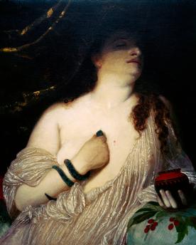 La Mort de Cléopâtre, 1878, Arnold Böcklin