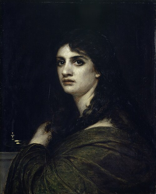 Mélancholie, 1871, Arnold Böcklin