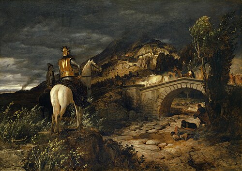 La marche des Goths, 1881, Arnold Böcklin