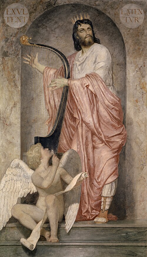 Le roi David, 1868, Arnold Böcklin