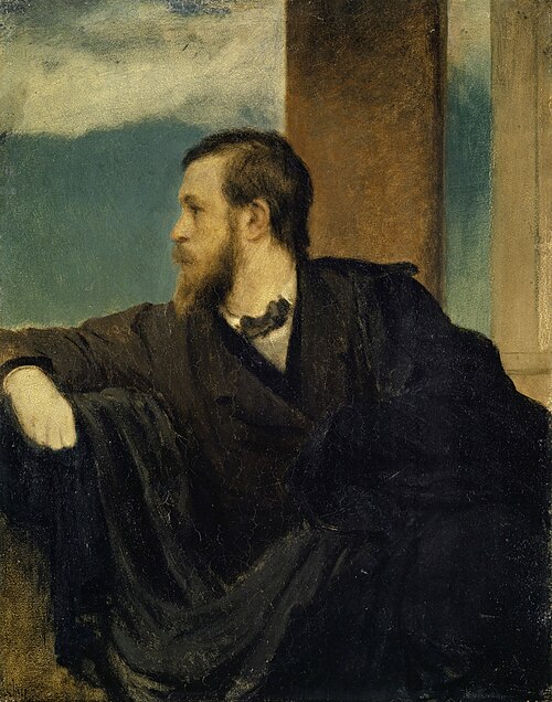 Autoportrait, 1862, Arnold Böcklin