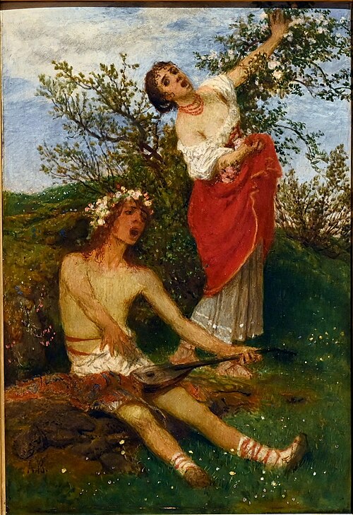 Atmosphère de printemps, 1873, Arnold Böcklin