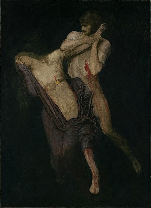 Paolo et Francesca, 1893, Arnold Böcklin