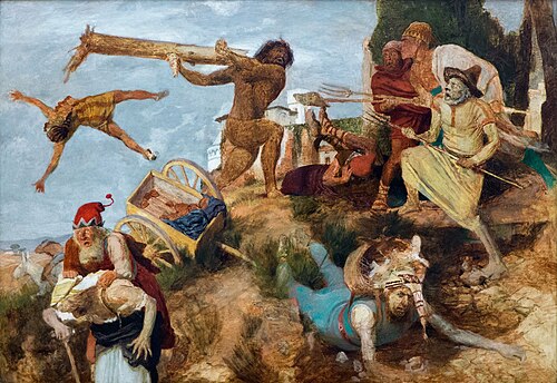 Orlando furioso, 1901, Arnold Böcklin