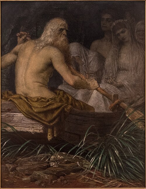 Харон, 1876, Arnold Böcklin