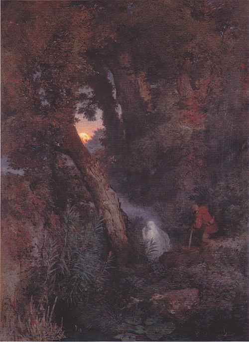 Will-o'-the-Wisp, 1862, Arnold Böcklin