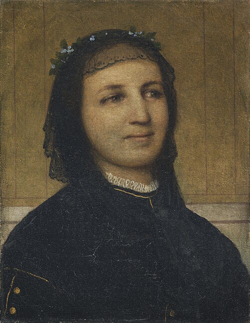 Портрет Маргареты Антуанетты Мели-Шермар, 1865, Arnold Böcklin