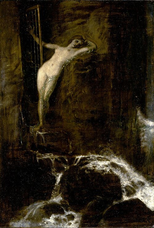 Die Meeresbrandung, 1877, Arnold Böcklin