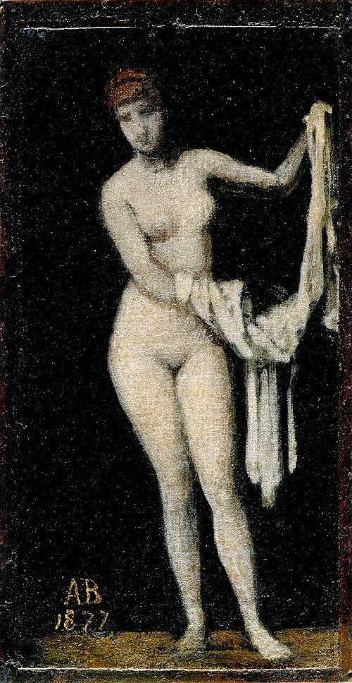 Weibliche Figur, 1877, Arnold Böcklin