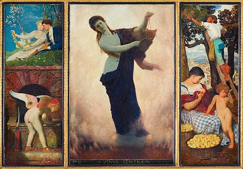 Венера-Прародительница, 1895, Arnold Böcklin